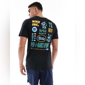 Nike Dri-FIT 3MO GFX Tee Training Graphic T-Shirt nWT